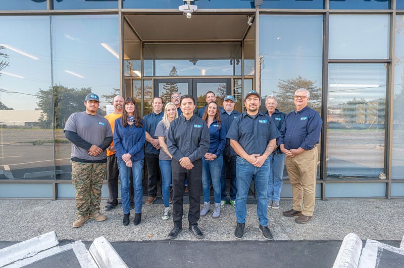 B&L Glass team